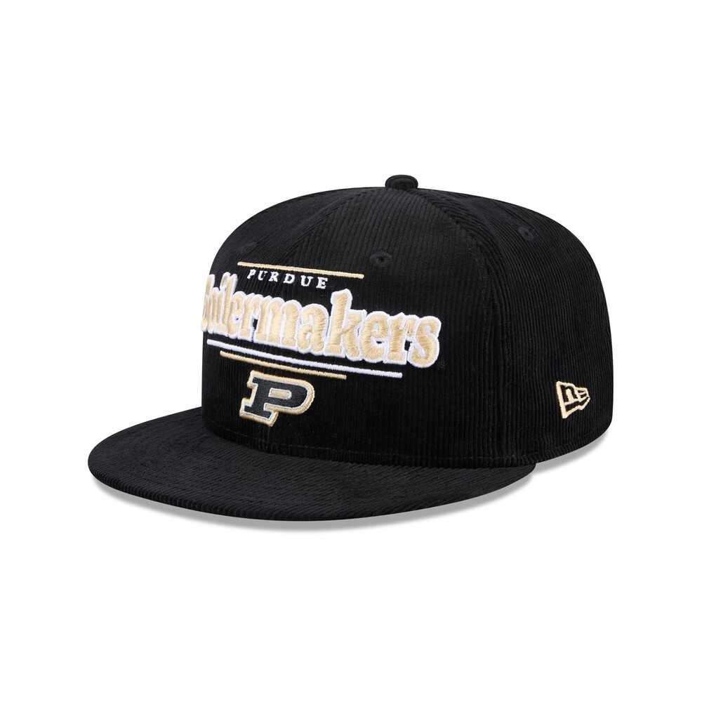 New Era Purdue Boilermakers Throwback Display 9FIFTY Snapback Hat - One Size